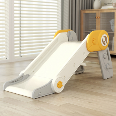 Kids Indoor Folding Slide With Climbing Steps