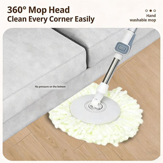 Mop Maestro 360° Rotating Spin Mop With Bucket