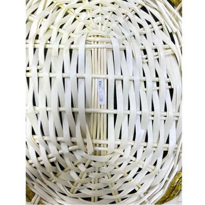 Gift Bamboo Hamper Basket Oval Big-60x45x12 Cm