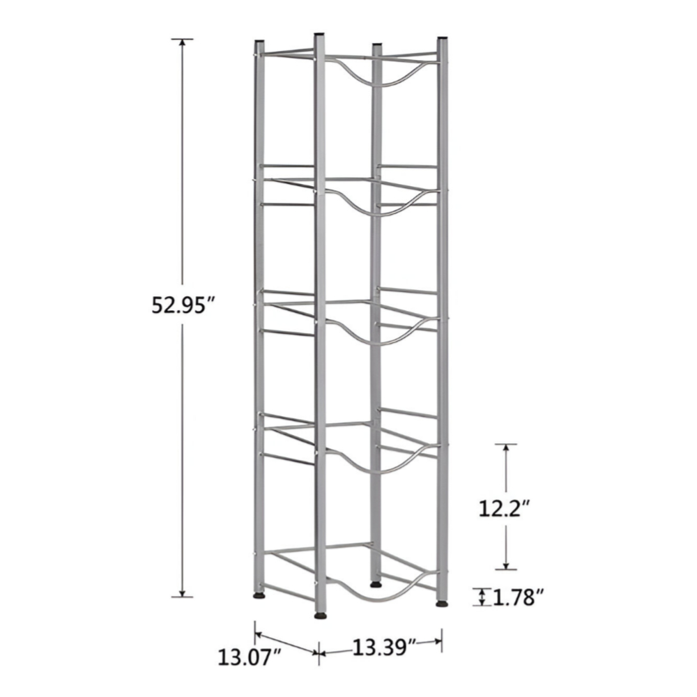 Water Bottle Rack 5 Layer