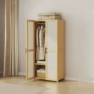 Wooden Wardrobe Storage Organizer