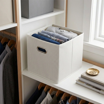 Foldable Fabric Storage Box Collapsible