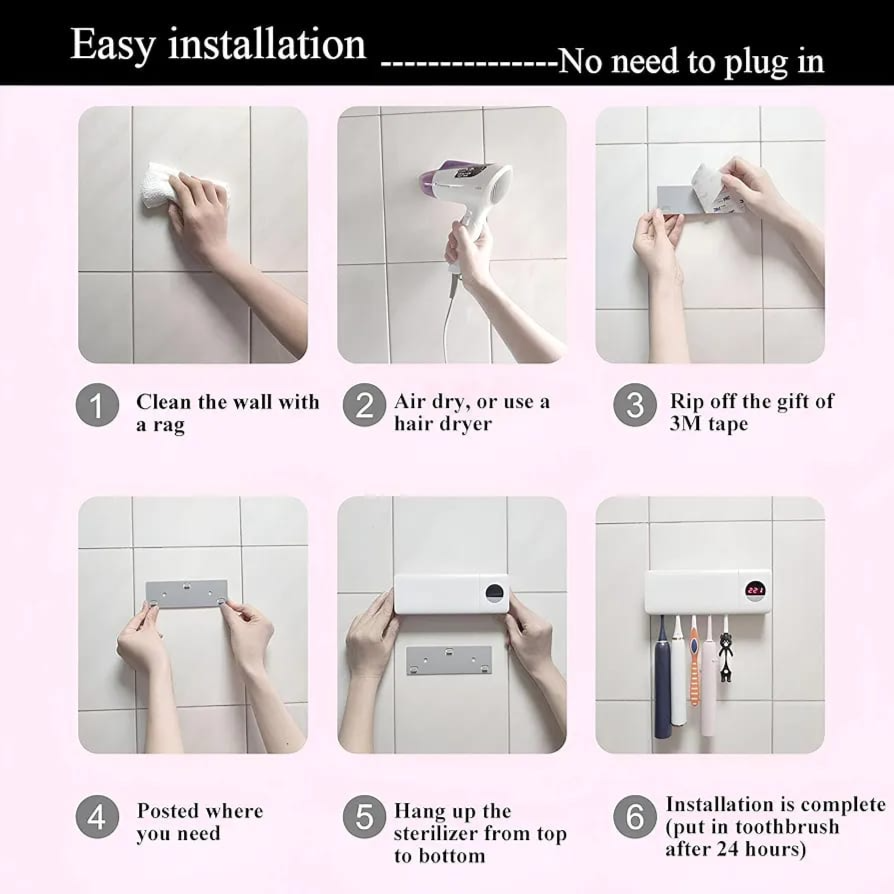 Multifunction Toothbrush Sterilizer