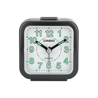 Casio Analog Table Clock, Black - Tq-141-1Df