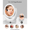 Lighted Makeup Vanity Mirror With Wind Fan
