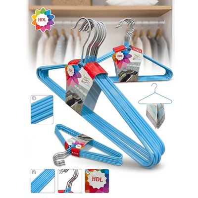 Cloth Hanger Matel Plain 10 Pcs Set