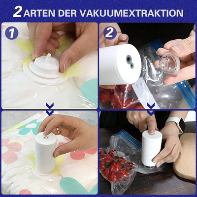 Portable Mini Air Pump Vacuum Sealer