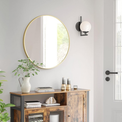 Wall Hanging Mirror Round Shape