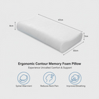 Memory Foam Sleeping Neck Pillow