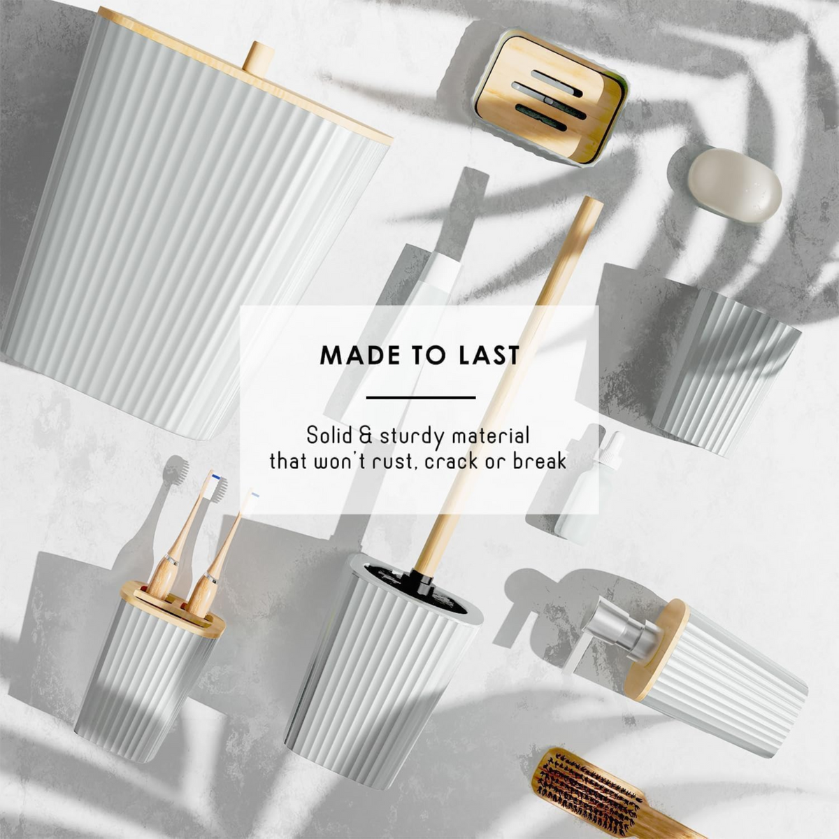 Bathroom Accessories Set 6 Pcs