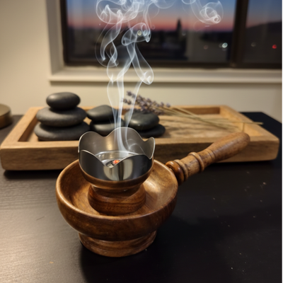 Bakhoor Burner Wooden Abh-535