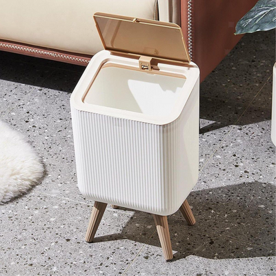 Trash Can Garbage Basket Lid Press