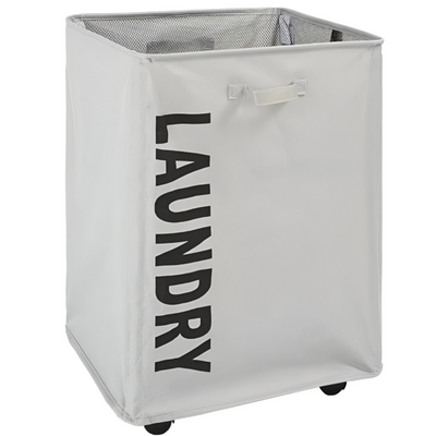 Foldable Laundry Basket With Wheels