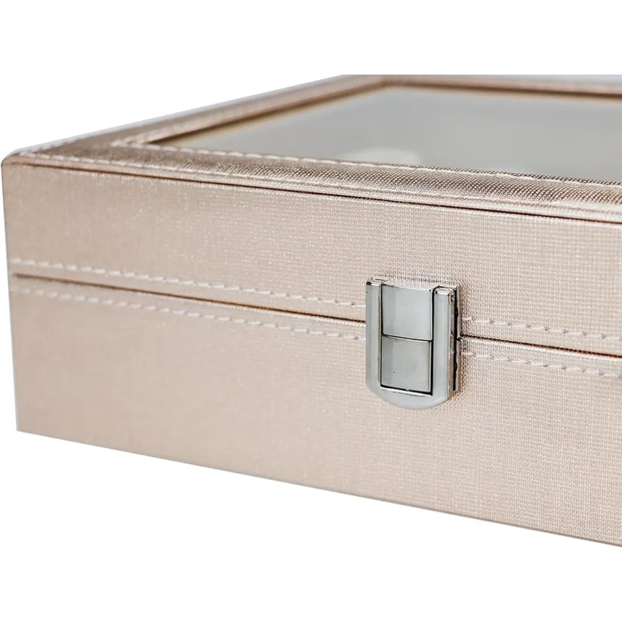 Watch Box Organizer Leather 12 Slots