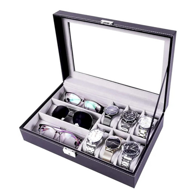 Watch Glasses Storage Box 6+3 Slots