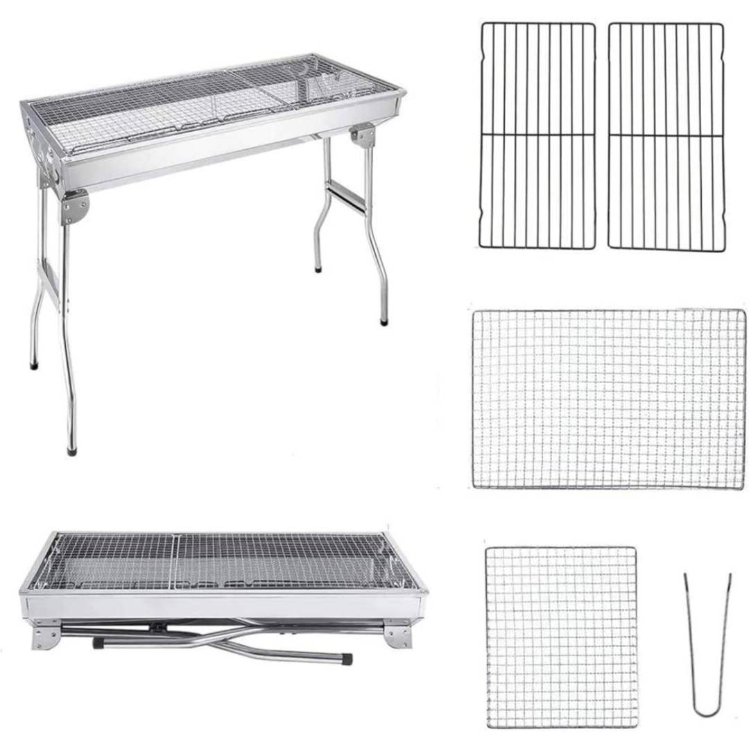 Folding Portable Stainless Steel Bbq Grill Tl-003
