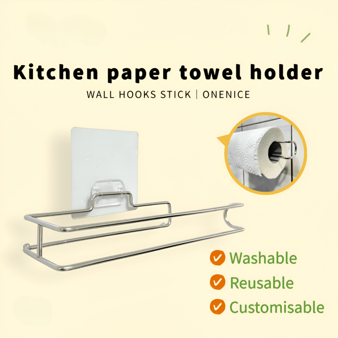 Self Adhesive Kitchen Paper Towel Roll Holder