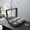 Watch Box Organizer Leather 10 Slots