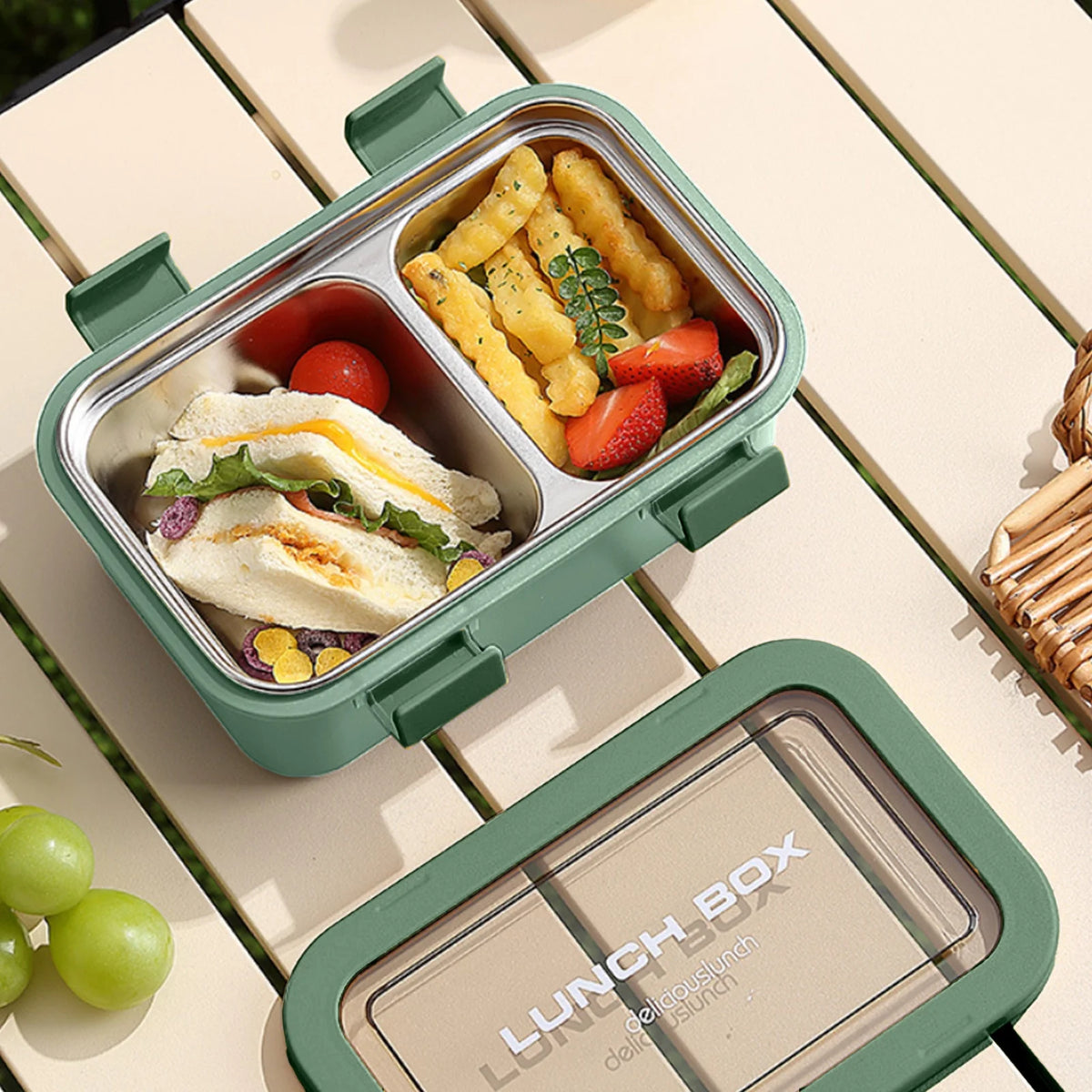 Stainless Steel Lunch Box 800ml