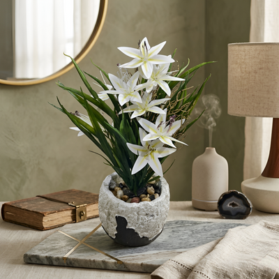 Artificial Natural Folwer Pot