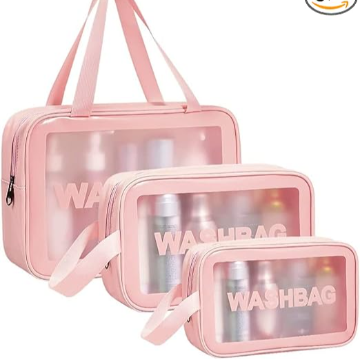 Travel Toiletries Organizer Wash Bag 3 Set