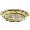 Gift Bamboo Hamper Basket Oval Shape-48X35 Cm