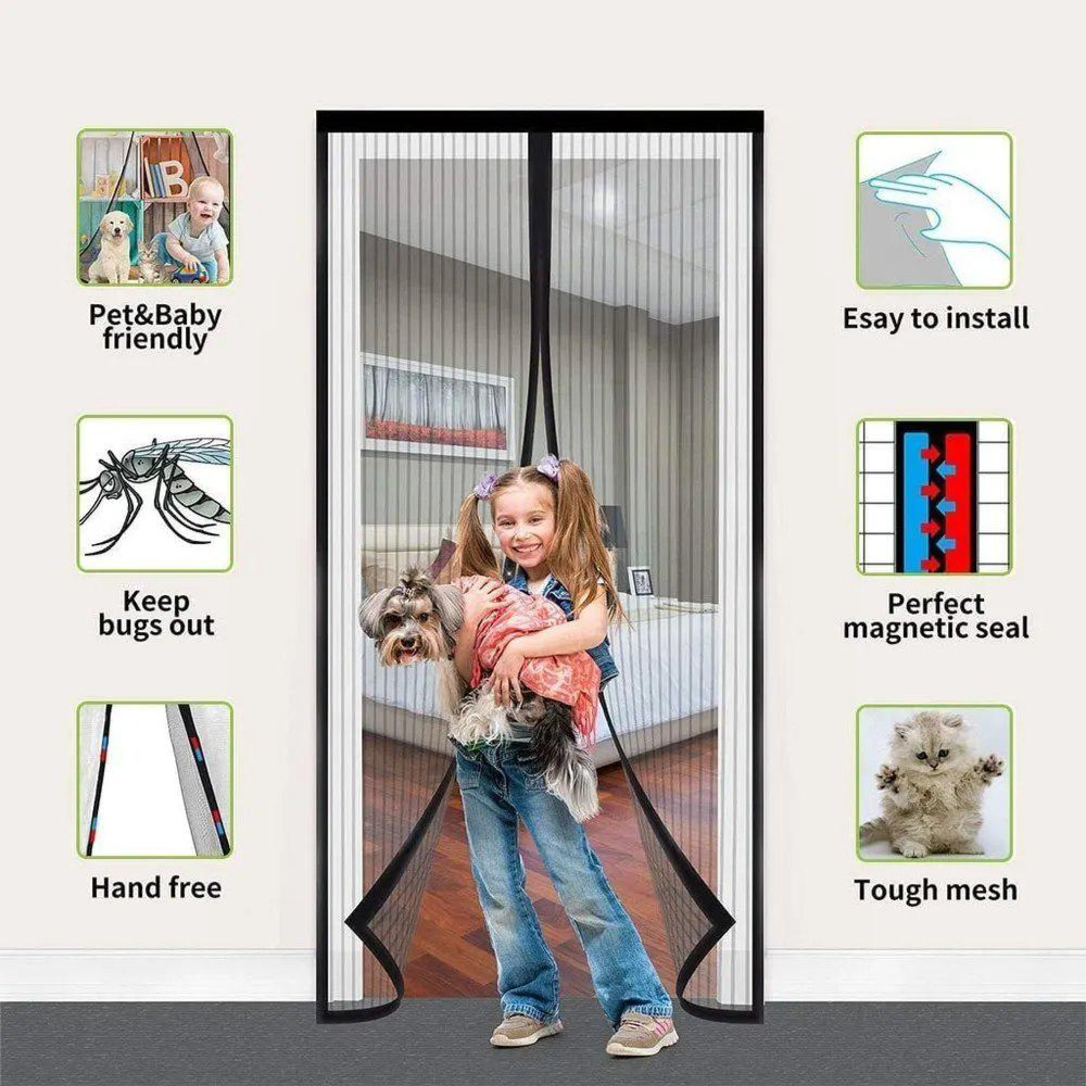 Magnetic Fly Net Door