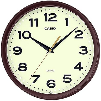 Casio Wall Analog Clock Round IQ151-5DF