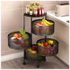 Kitchen Storage Round Shelf 4 Layer
