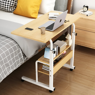 Laptop Stand Wooden Adjustable Shelve