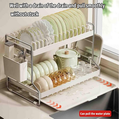 Dish Rack Drying Drainer 2 Tier