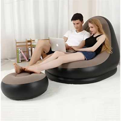Portable Air Inflatable Chair Set