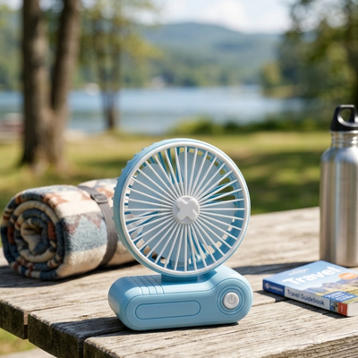 Portable Desk Mini Fan Rechargeable