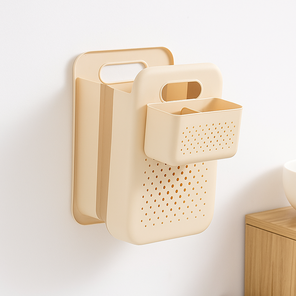 Wall Mounted Foldable Laundry Basket