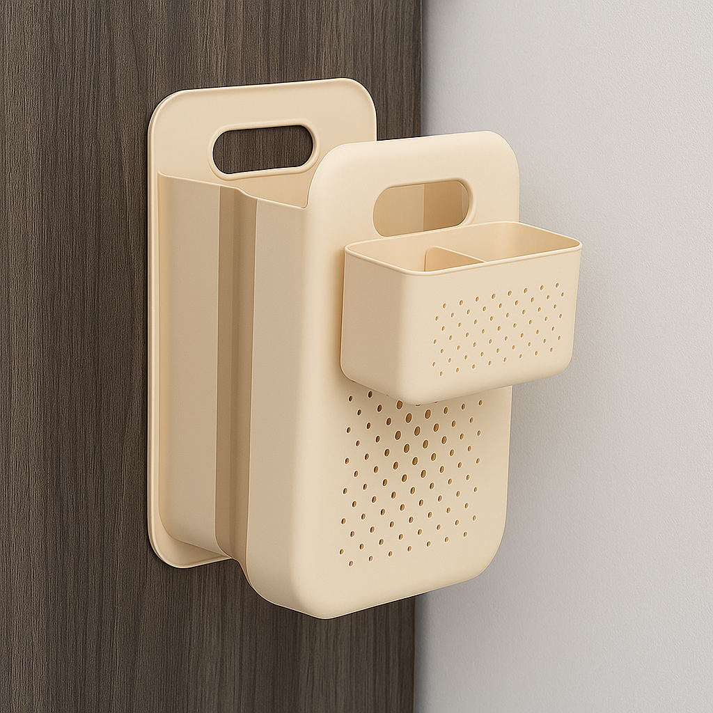 Wall Mounted Foldable Laundry Basket