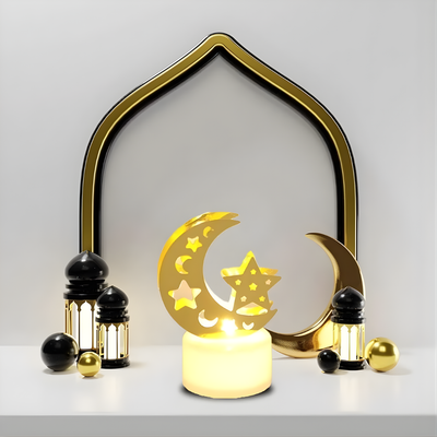 Ramadan LED Candle Light 12 pcs Set