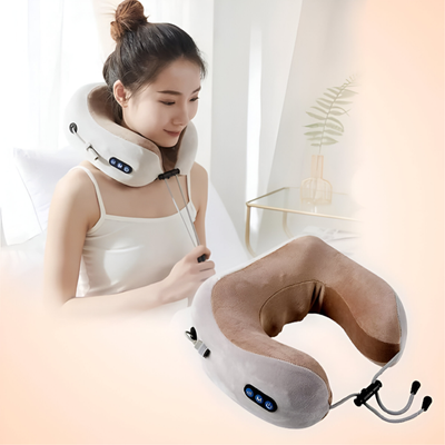 U-Shaped Neck Massage Pillow