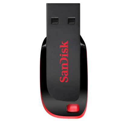SanDisk 16GB Cruzer Blade USB 2.0 Flash Drive