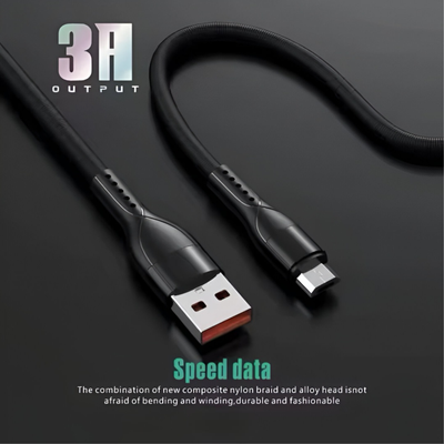 United Micro Usb Cable 3A Nylon