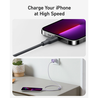 Anker USB C to Lightning Cable[3FT] A80B1H11