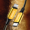 Anker Power Line Usb-c To Lighting Gold A8843hb1