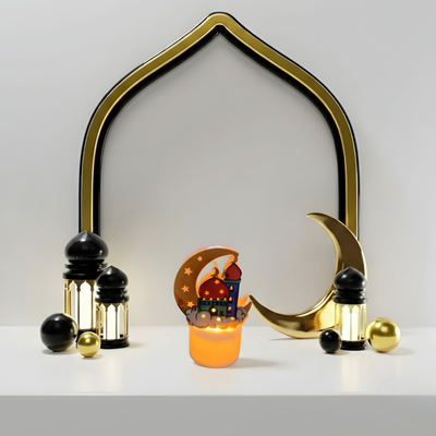 Ramadan LED Candle Light 12pcs Set