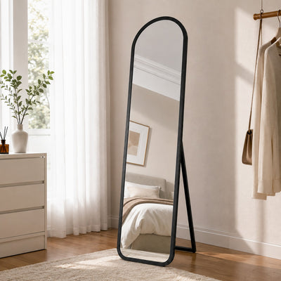 Stand Mirror Wooden Frame