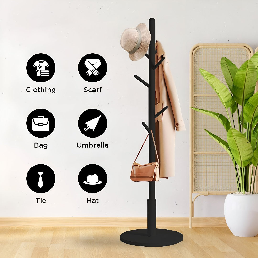 Coat Stand with 8 Hooks- 83-1