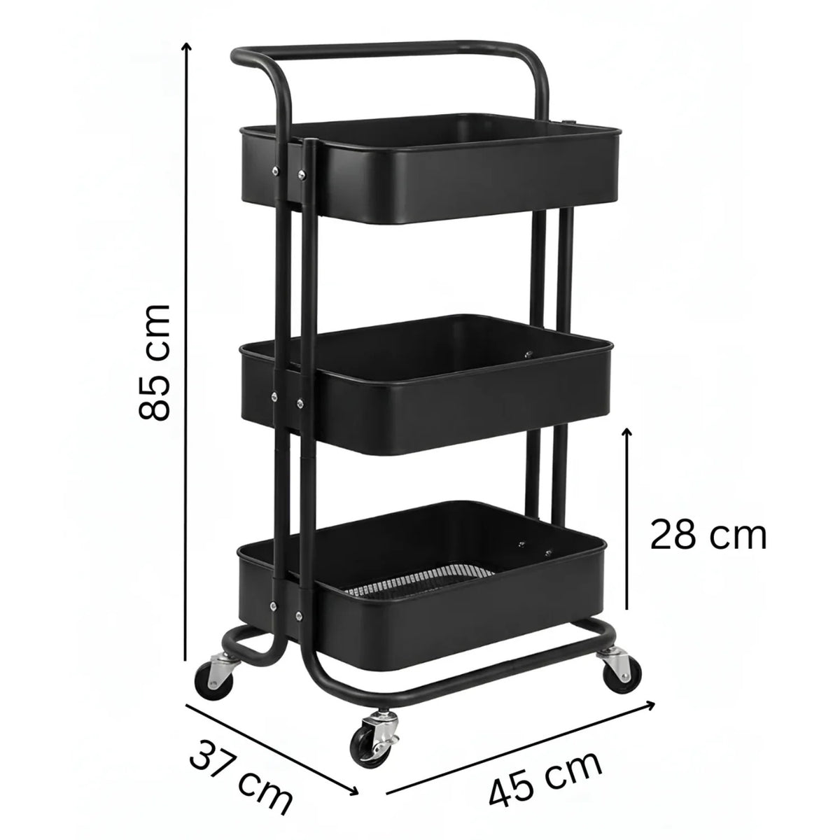 Storage Trolley Rack 3 TIER