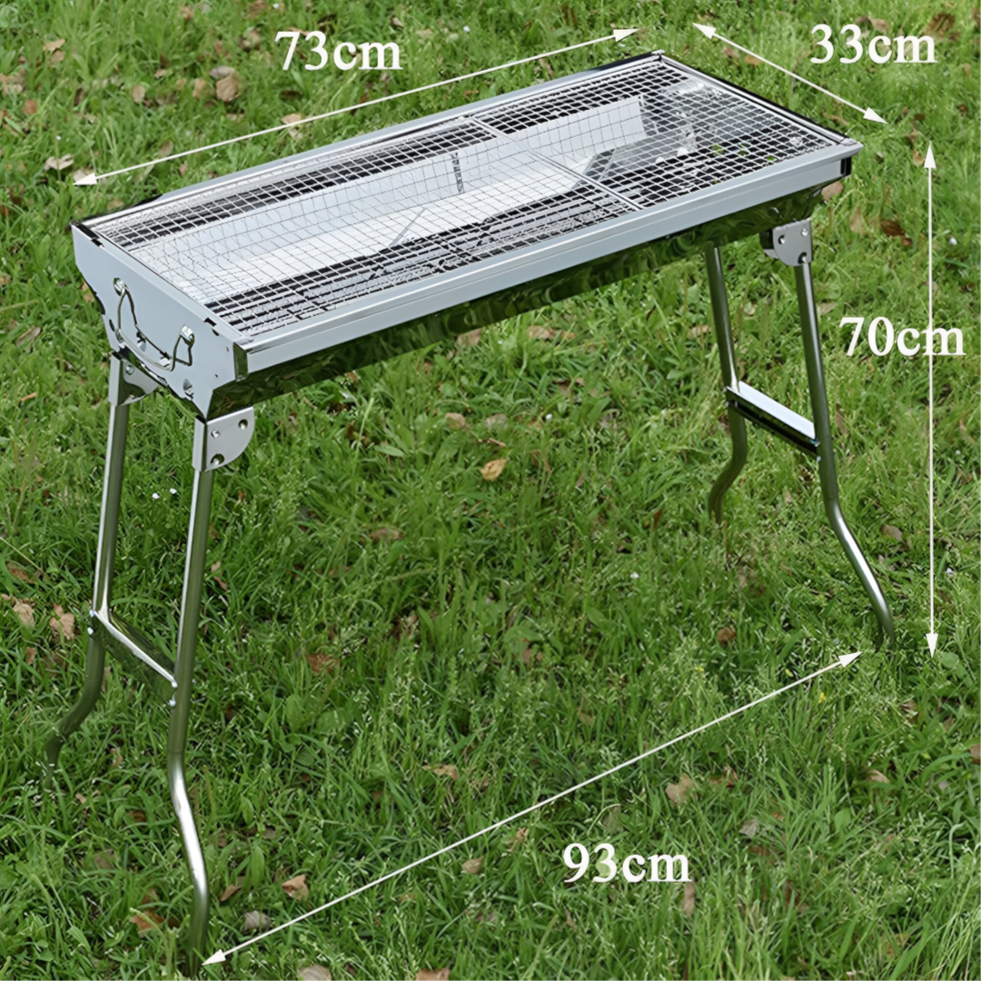 Folding Portable Stainless Steel Bbq Grill Tl-003
