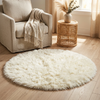 Fluffy Round Rug Floor Carpet