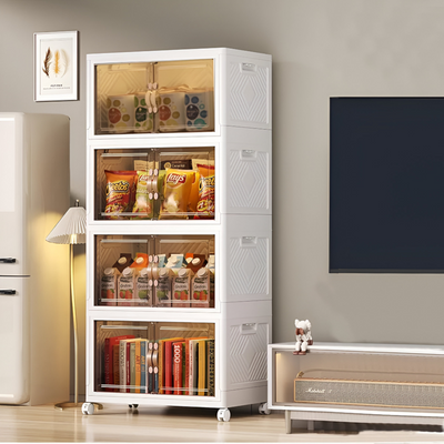 Foldable Storage Cabinet 4 Layer Big