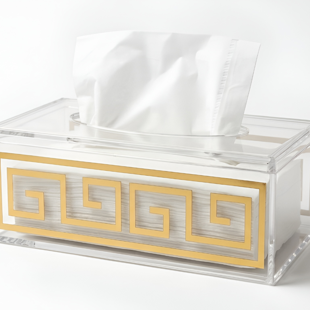 Acrylic Tissue Box Clear