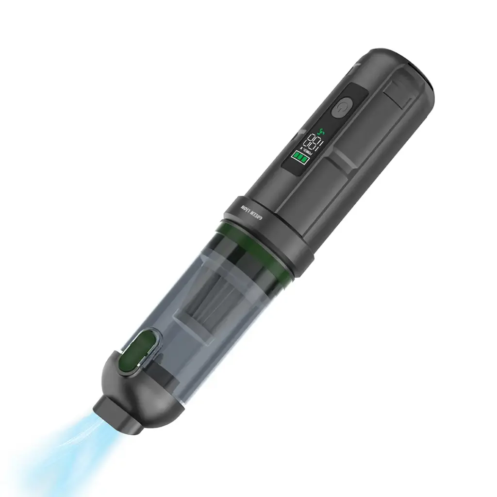 مكنسة كهربائية Green Lion GLV-15 مع منفاخ هواء ومنفضة هواء